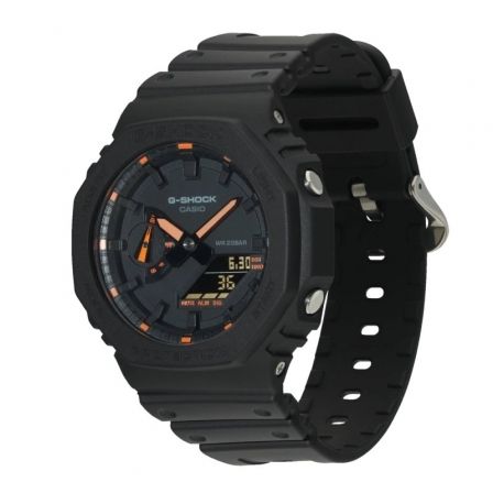 Casio G-Shock GA-2100-1A4ER Negro y Naranja